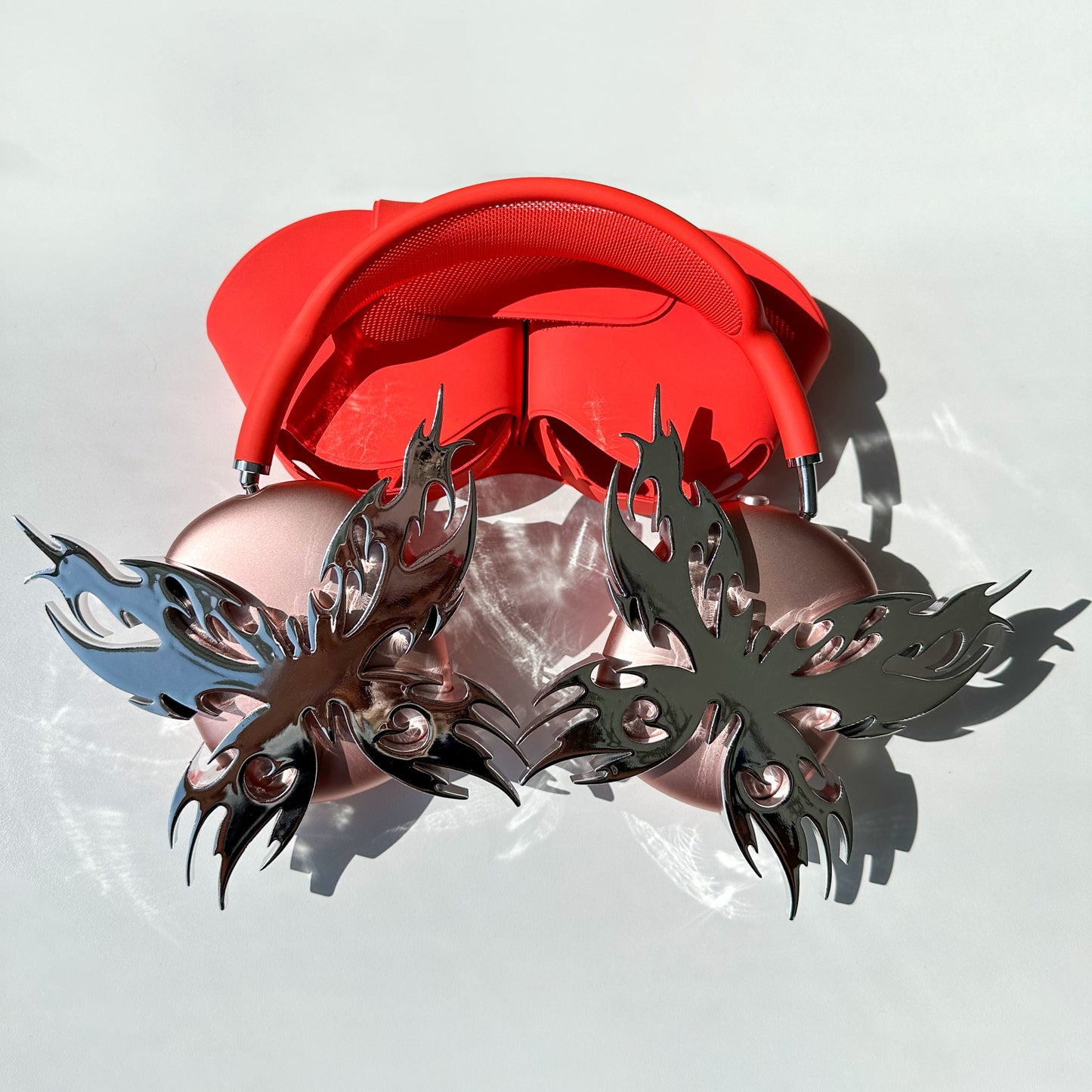 Chrome Silver Butterfly Attachments Set READY TO SHIP