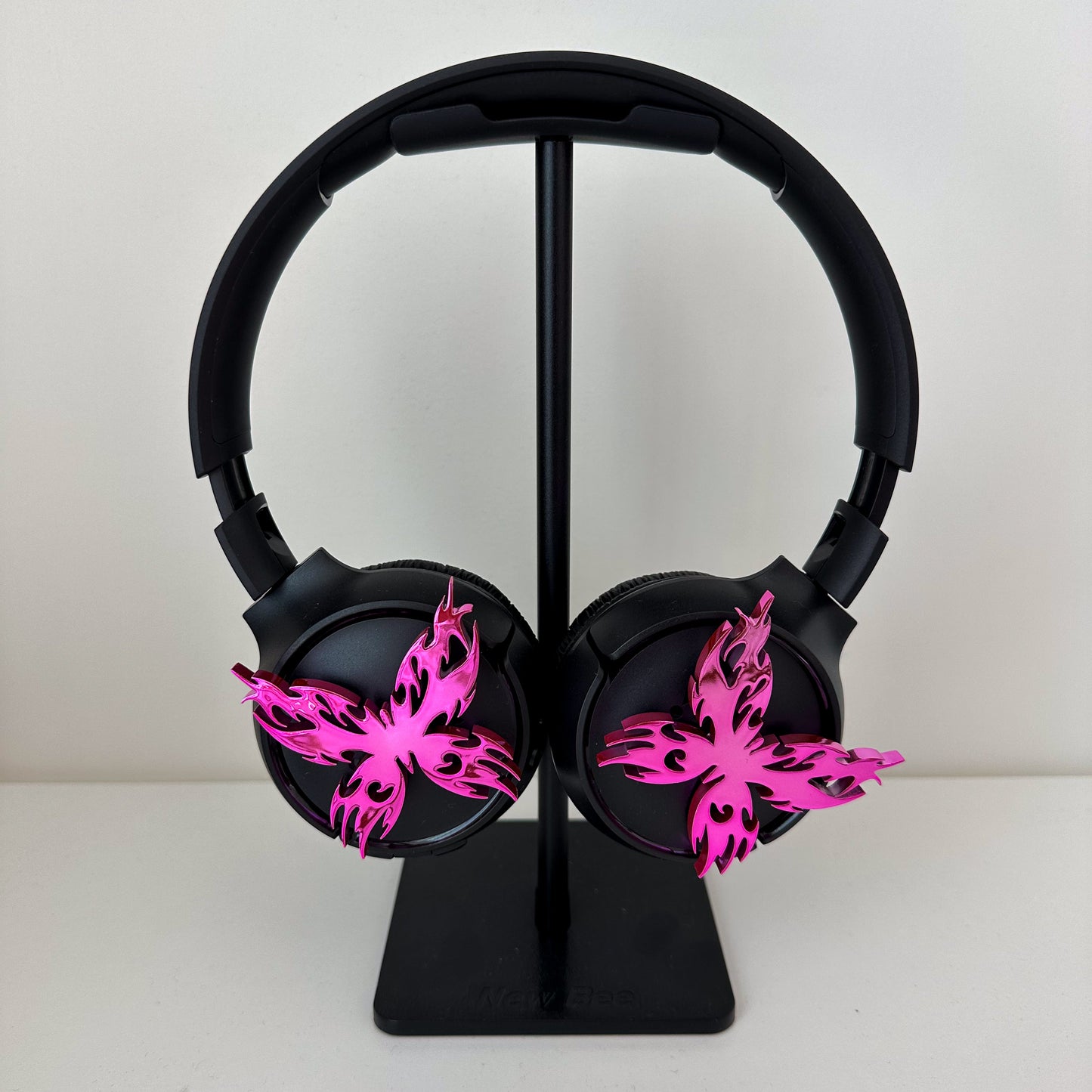 UNIVERSAL Chrome Pink Butterfly Attachments Set READY TO SHIP