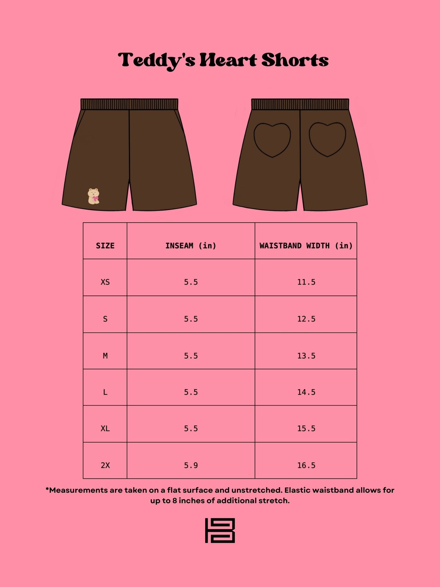 Teddy's Heart Shorts