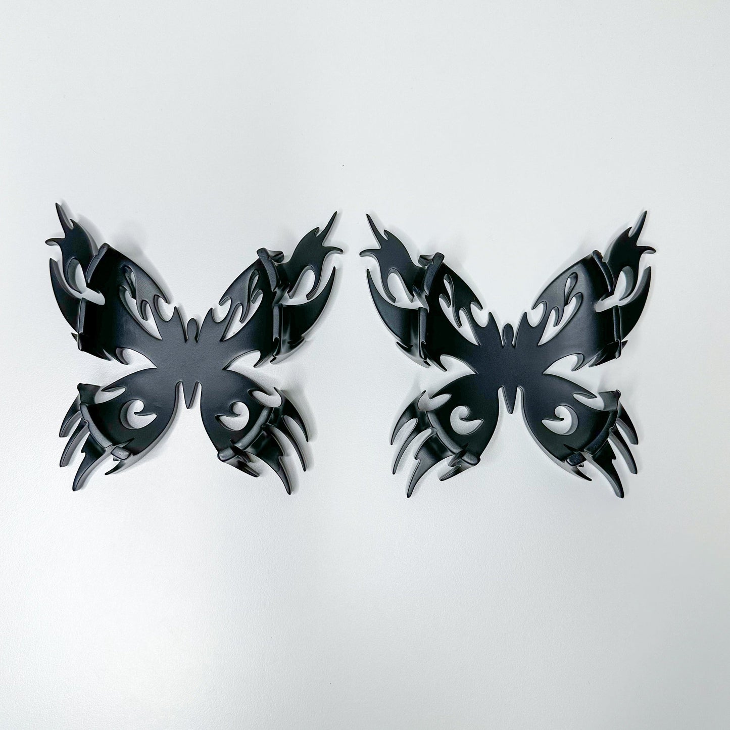 Matte Black Butterfly Attachments Set READY TO SHIP